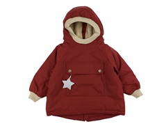 Mini A Ture red merlot winter jacket Baby Wen  